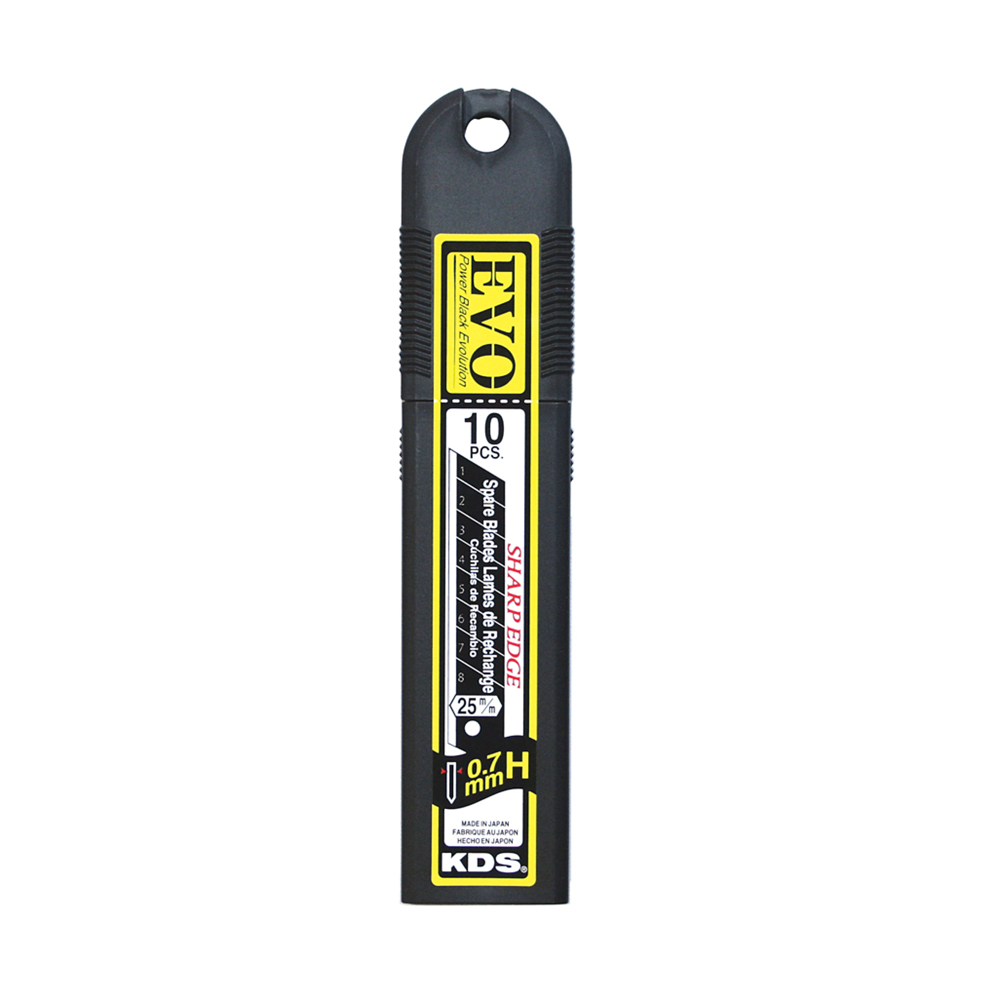 KDS EVO HD Utility Blades — 1in., Double Honed, High-Tempered Steel, 10 Pk, Model# KDHB10B